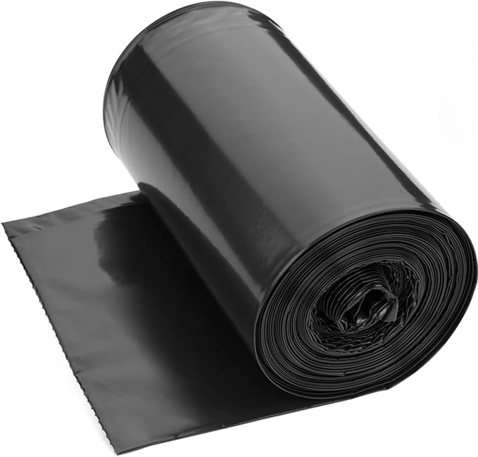 30 Gallon Heavy-Duty Trash Bags (10 Pack, Black)